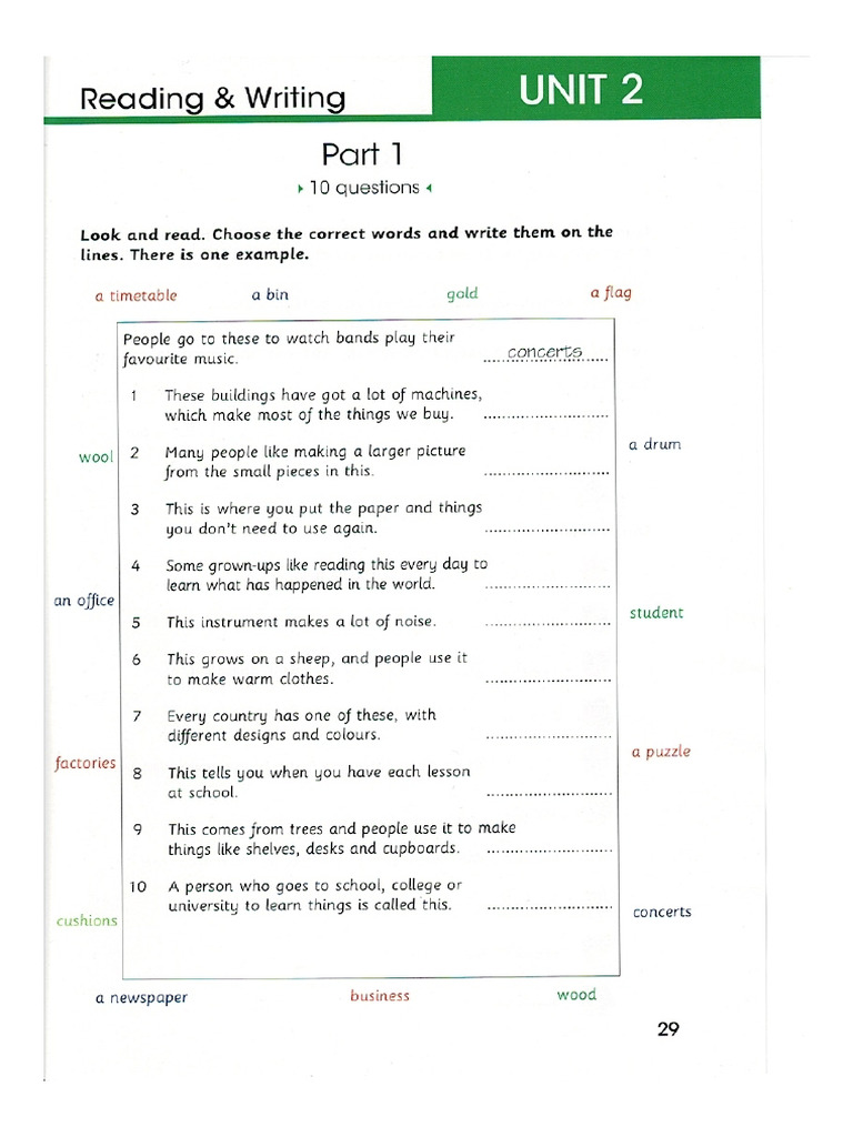 Skill Builder 1 - Test 2 - Reading | PDF