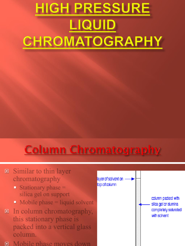 Understanding HPLC Techniques and Design | PDF | Chromatography | High ...