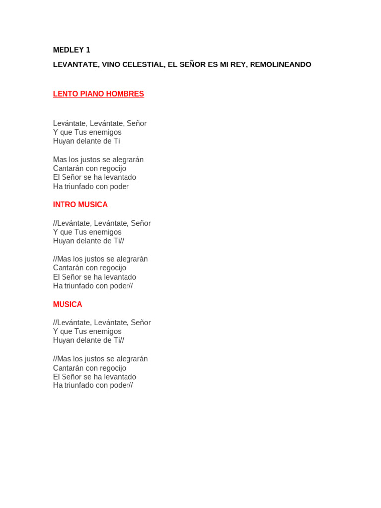 Medley Iglesia Emanuel Pdf Cristo Título Contenido Bíblico