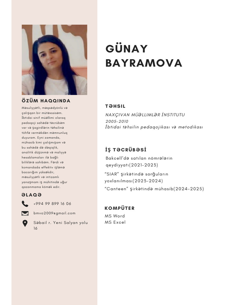 White Simple Student CV Resume PDF | PDF