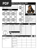 ShadowDark Fillable Character Sheet | PDF