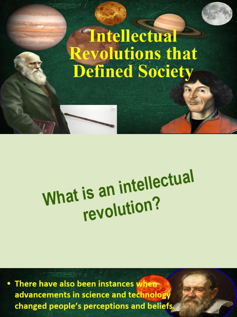 Chapter 3. Intellectual Revolution That Defined Society | PDF ...