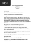 Download solved MF0013 Internal Audit and Control by Arvind K SN84671056 doc pdf