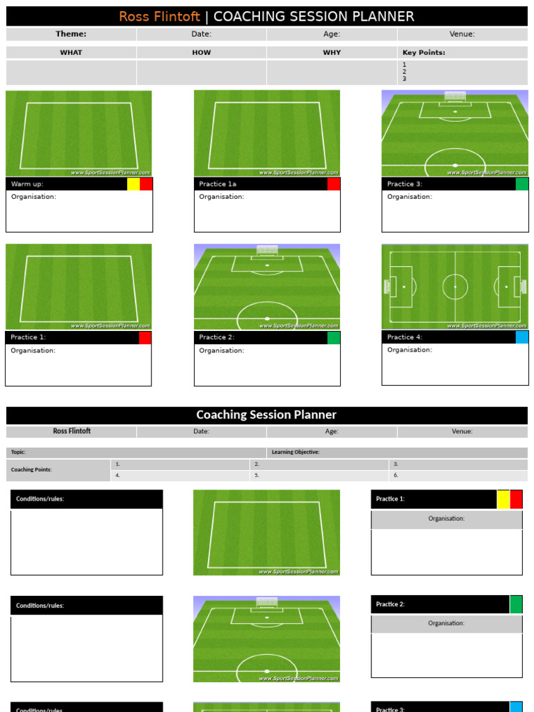 Coaching Session Templates | PDF | Psychology | Behavioural Sciences