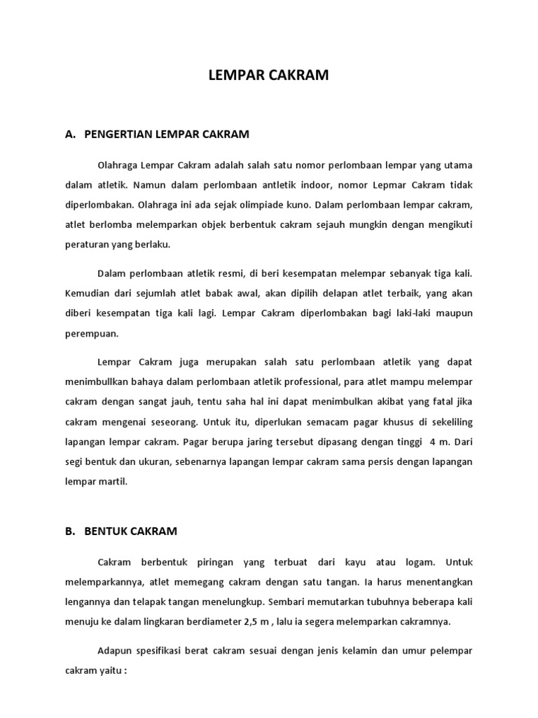 Lempar Cakram