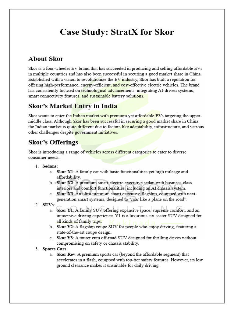 67ea1c8ed5769 StratX 180DC Case | PDF | Market (Economics) | Pricing