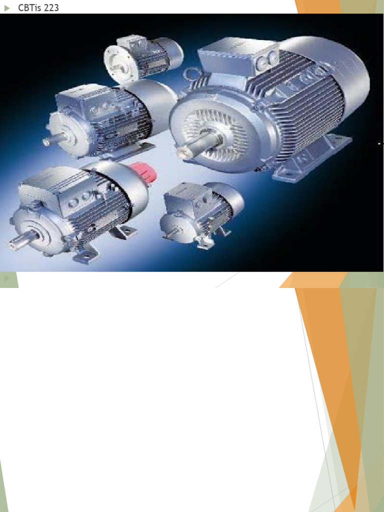 Mantenimiento de Motores Eléctricos CA y CD | PDF | Motor eléctrico ...
