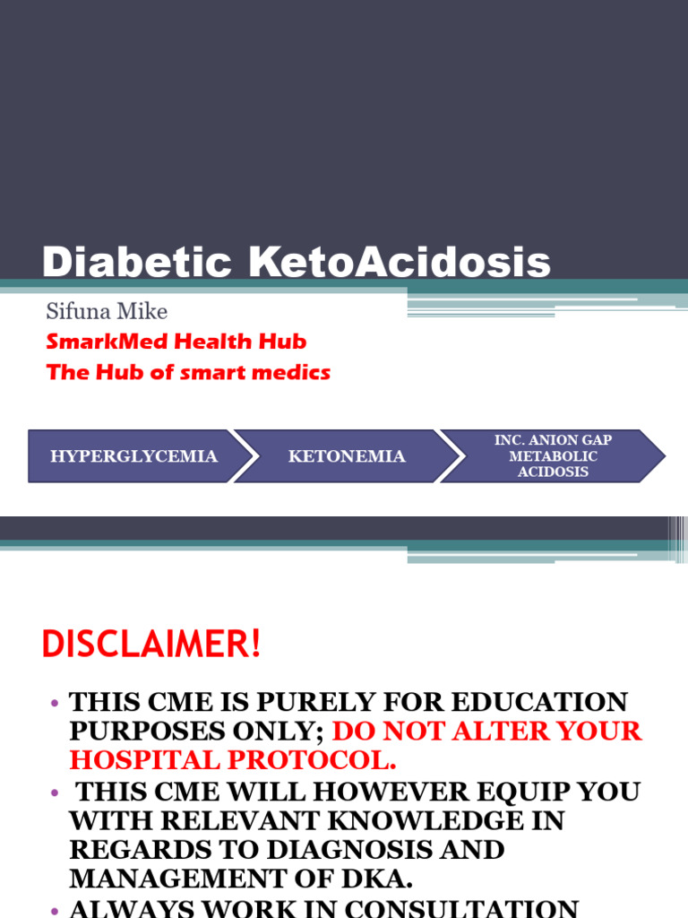 Diabetic KetoAcidosis | PDF | Diabetes | Physiology