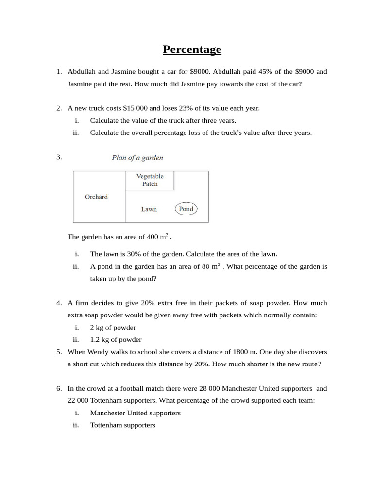 Percentage 2 | PDF
