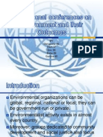 International Conferences On Environment and Their Outcomes