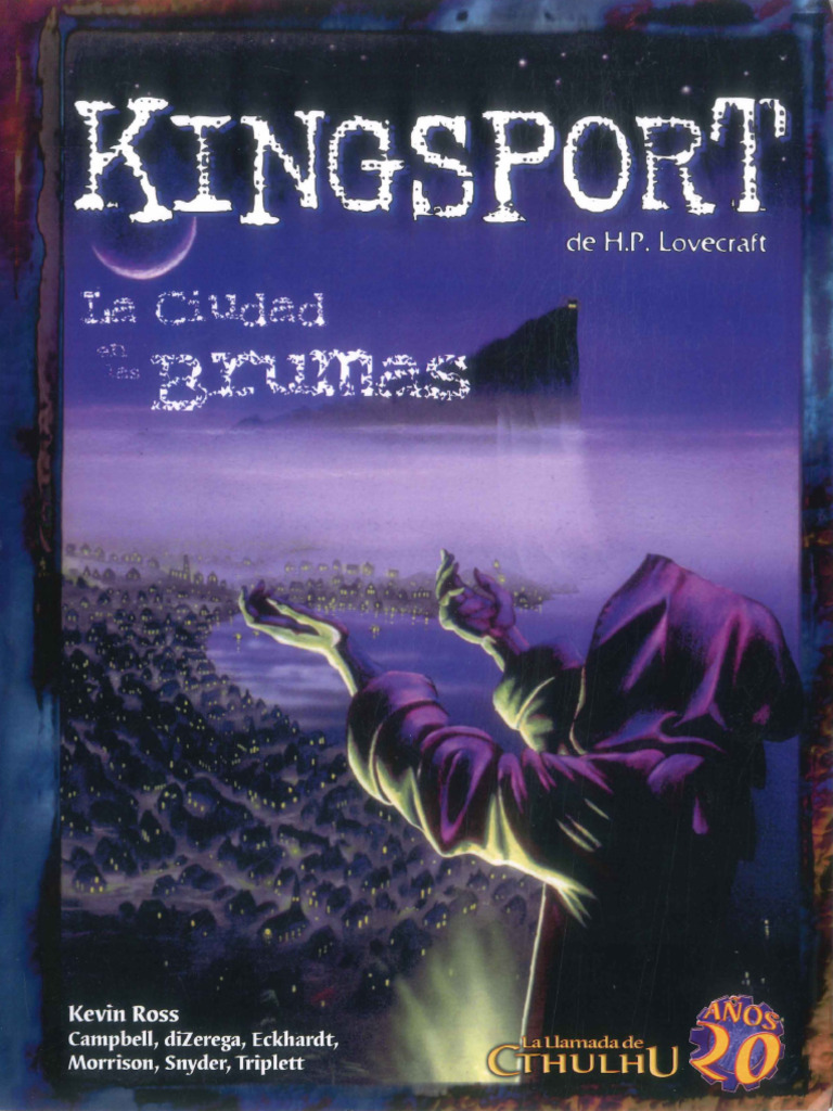 L’Appel De Cthulhu – Kingsport Cité Des Brumes – Descartes Jeu De Rôle Occasion