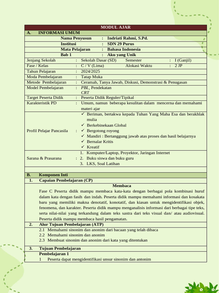 Penggunaan sinonim dan variasi negeri dalam kata kunci