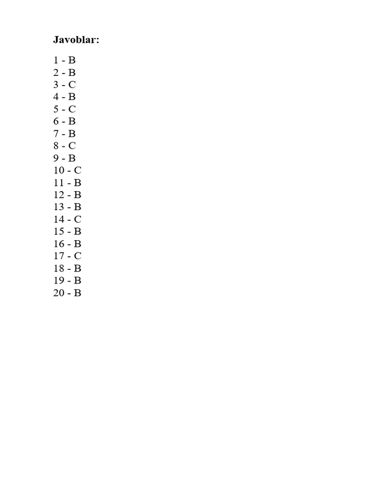 9 Test J | PDF