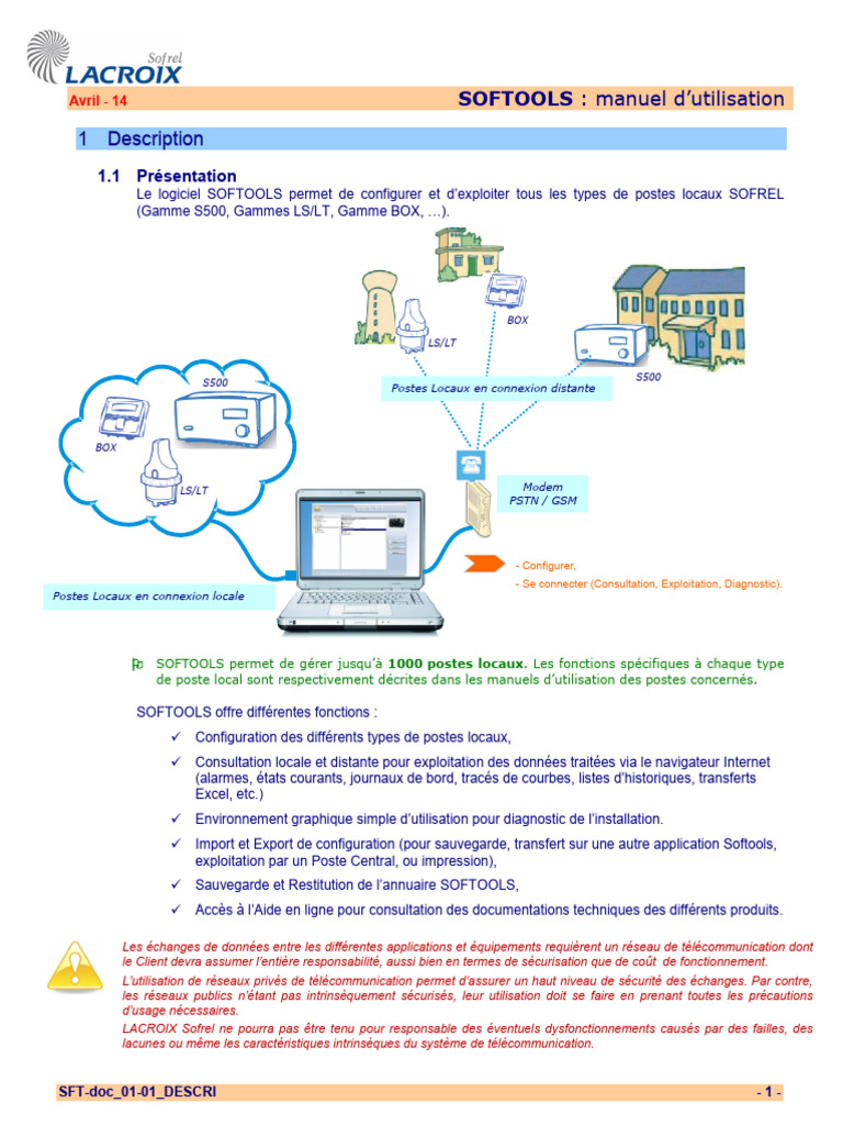 Manuel d'utilisation de SOFTOOLS | PDF | Modem | USB
