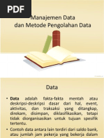 Download 5 Manajemen Data Dan Metode Pengolahan Data by Puspita Mustika SN84675527 doc pdf