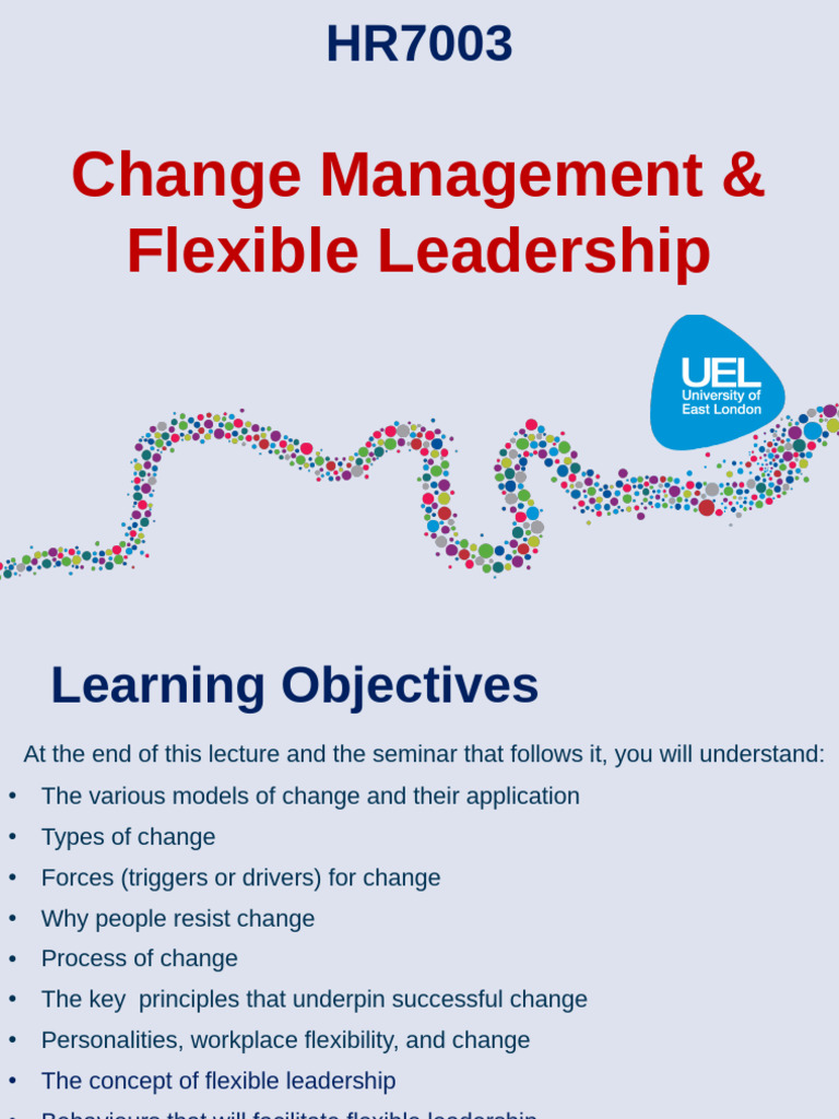 Change Management & Flexible Leadership | PDF | Leadership | Change ...
