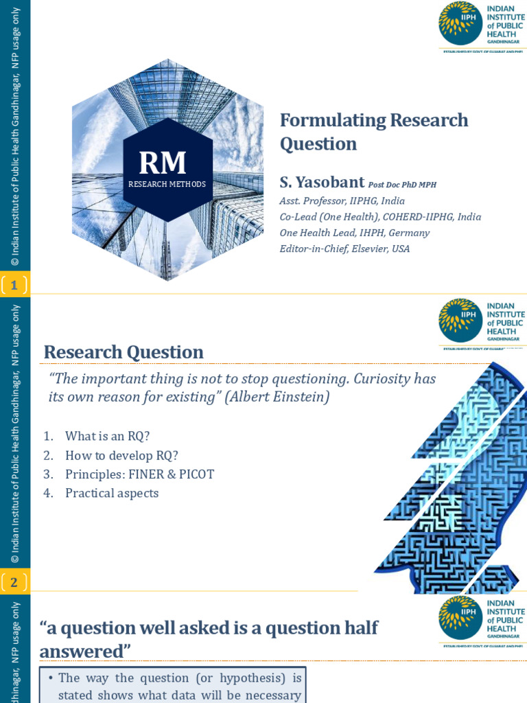 Formulating Effective Research Questions | PDF | Methodology | Empiricism