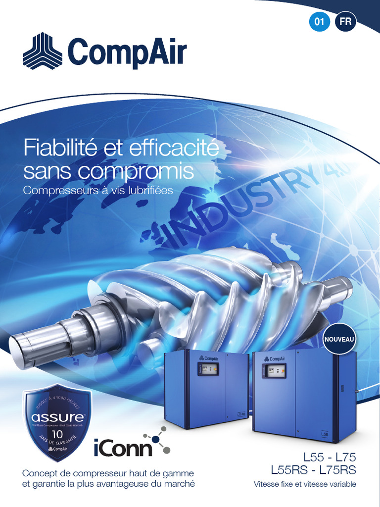Compresseurs à vis : efficacité et fiabilité | PDF | Ingénierie mécanique