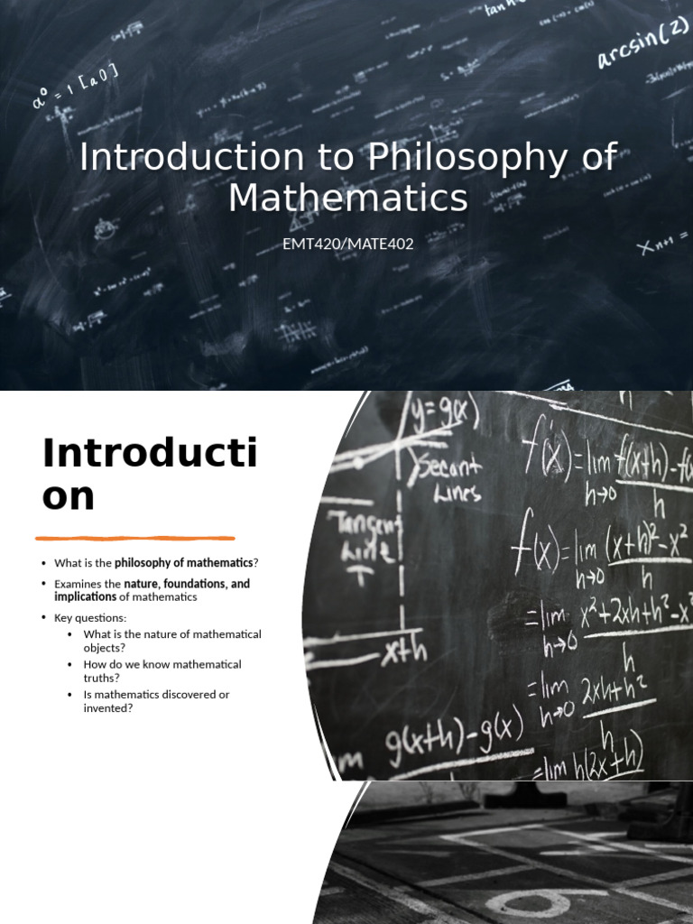 Week1 Introductiontophilo - Math | PDF | Mathematics | Axiom