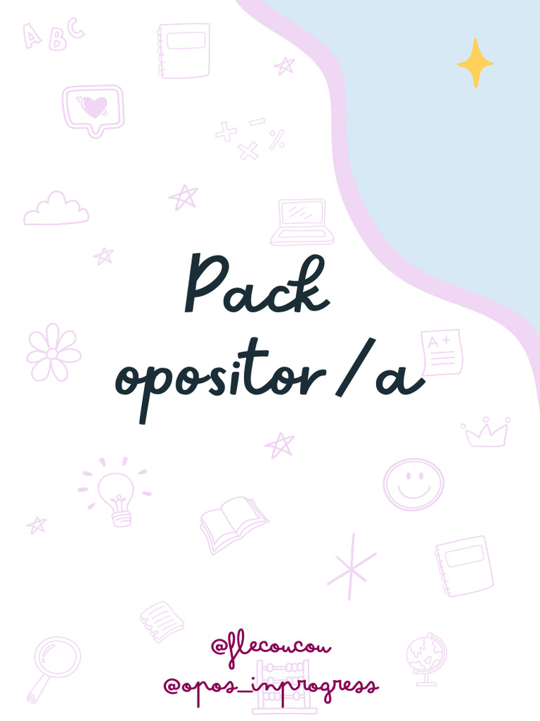 Pack Opositor PDF | PDF | Evaluación | Aprendizaje