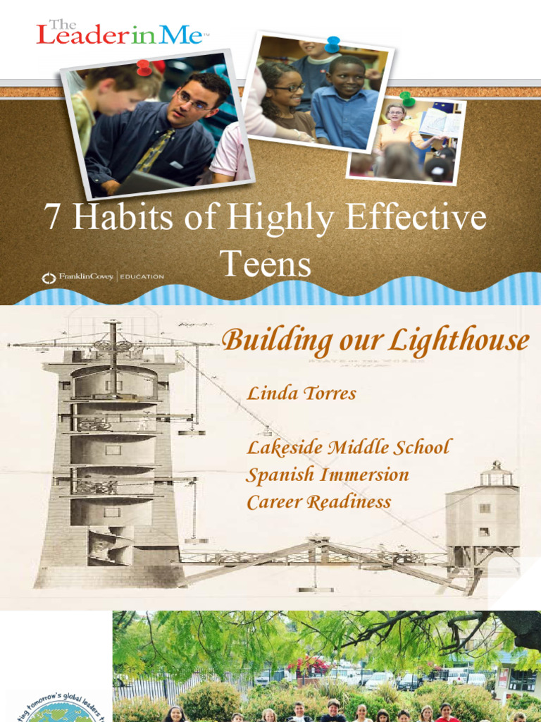 7 Habits Of Highly Effective Teens Pdf Learning Leadership