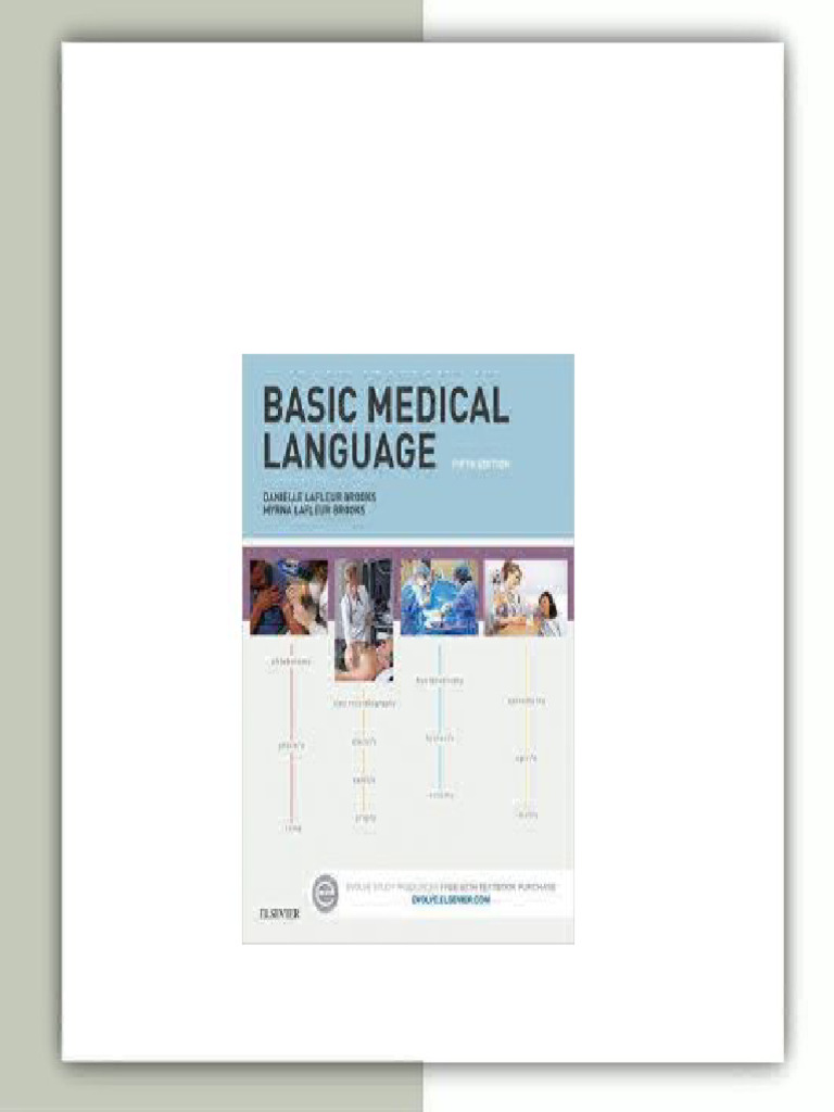 Test Bank For Basic Medical Language 5th Edition by Brooks Download | PDF