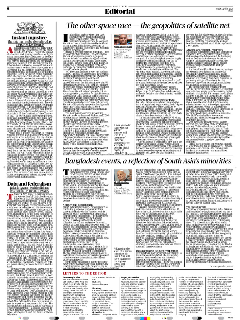 All English Editorials 4 - 4 - 250404 - 142436 | PDF | Partition Of ...