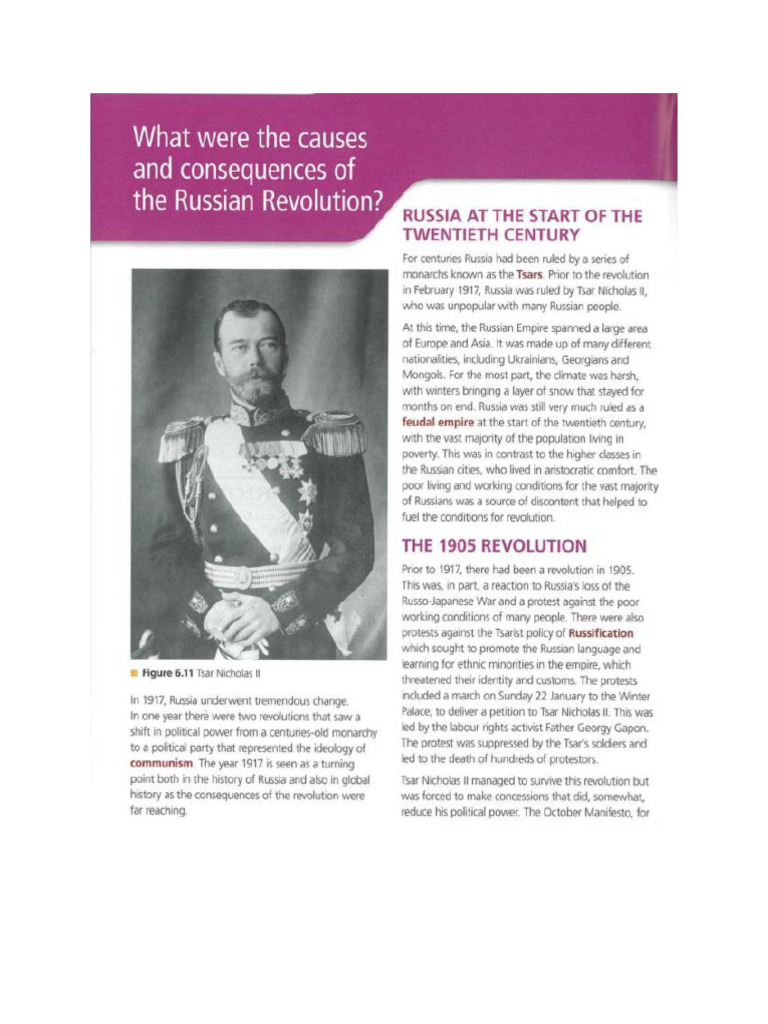 Russian Revolution | PDF
