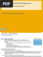 Application Lifecycle Management: Best Practice Process Document