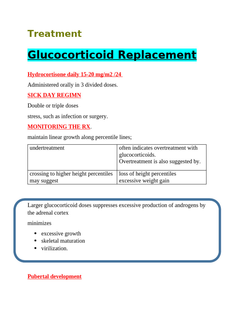 Glucocorticoid and Mineralocorticoid Therapy | PDF | Adrenal Gland ...