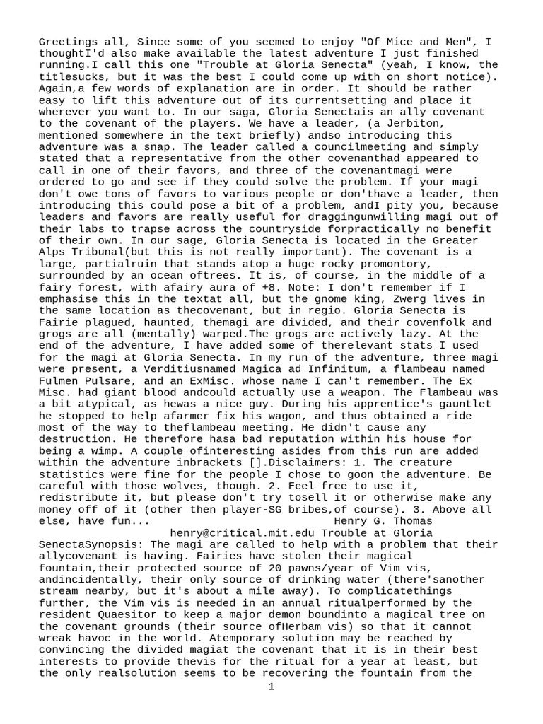 Gloria | PDF