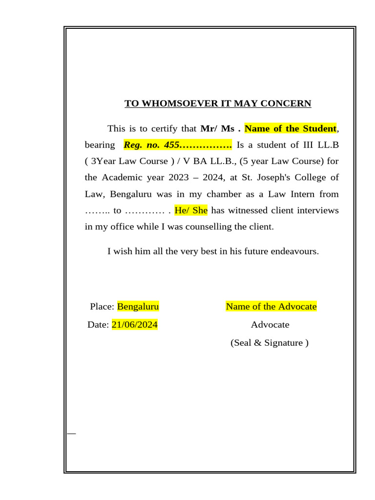 Client Interview Certificate | PDF