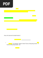 IGCSE Report Writing Guide | PDF | English Language | Human Communication