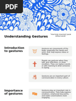 Understanding Gestures and Body Language | PDF | Gesture | Facial ...