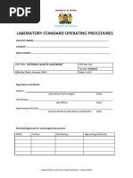 Specimen Rejection SOP in Labs | PDF | Laboratories | Medical Laboratory
