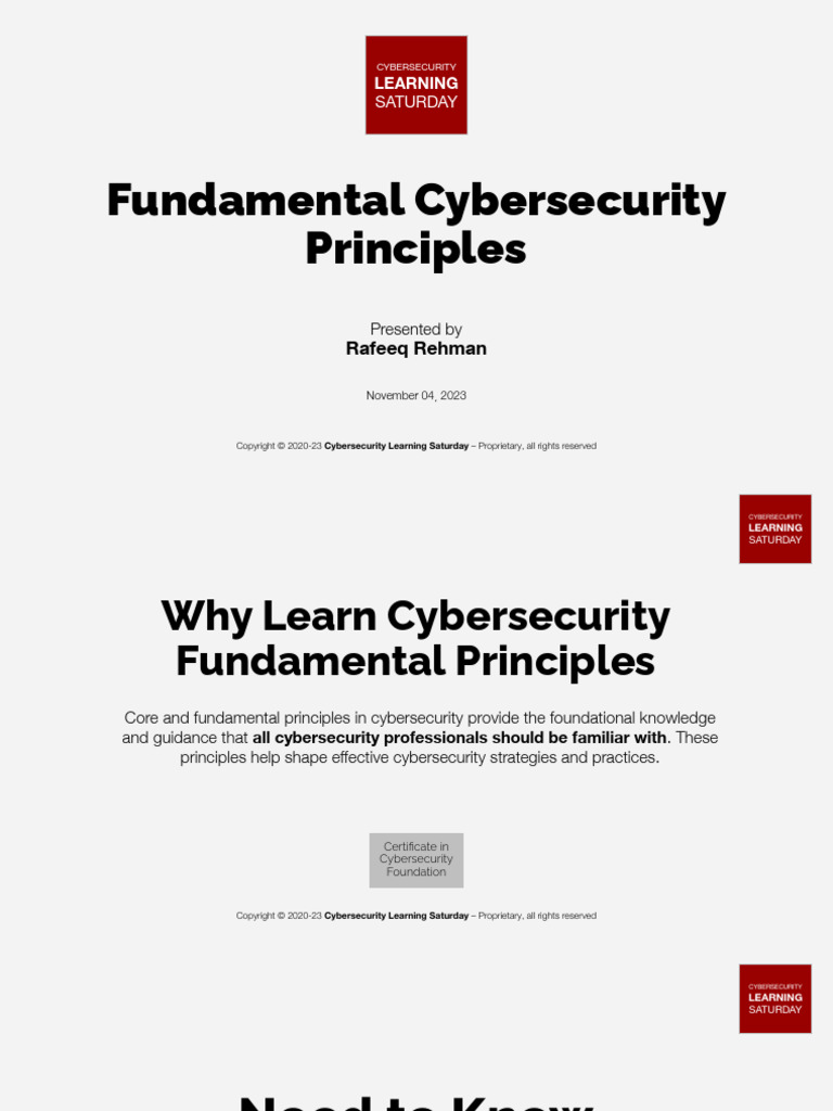 Cyber Security Fundamentals | PDF | Security | Computer Security