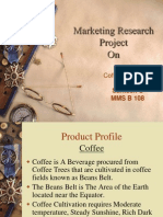 Coffee Marketing Research and ECVM Prototype