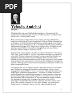 Download Yehuda Amichai - Selected Poetry by Smarth SN8468457 doc pdf