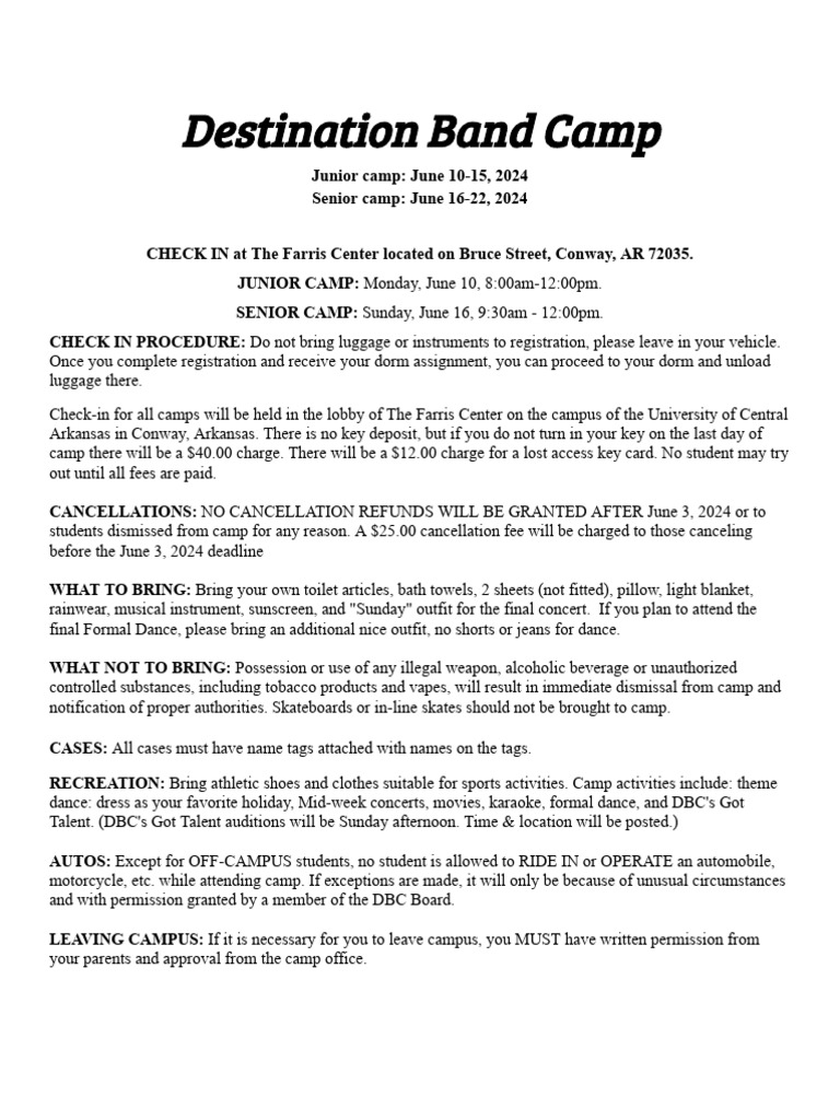 DBC+24+Information+Sheet+Letter+of+Acceptance | PDF | Jazz | Rhythm