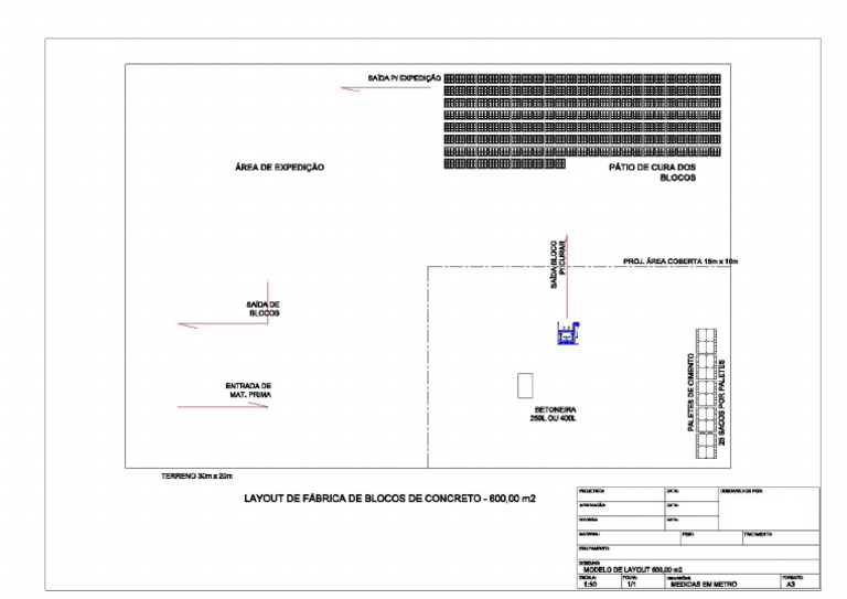 Layout Padrão 600m2 | PDF