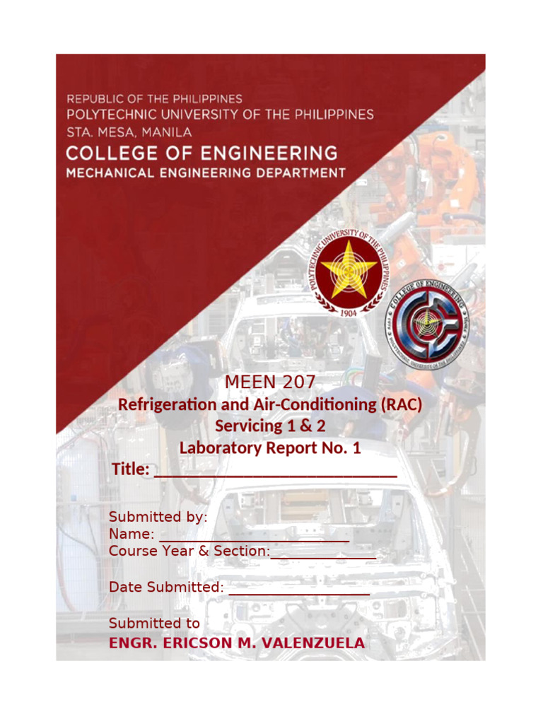 RAC Servicing Lab Report: Fundamentals | PDF