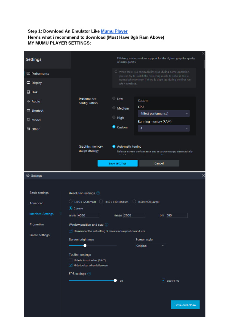 Mumu Player Setup Guide for Linux | PDF