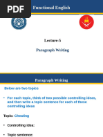 Mastering Paragraph Development Techniques | PDF | Evidence | Information