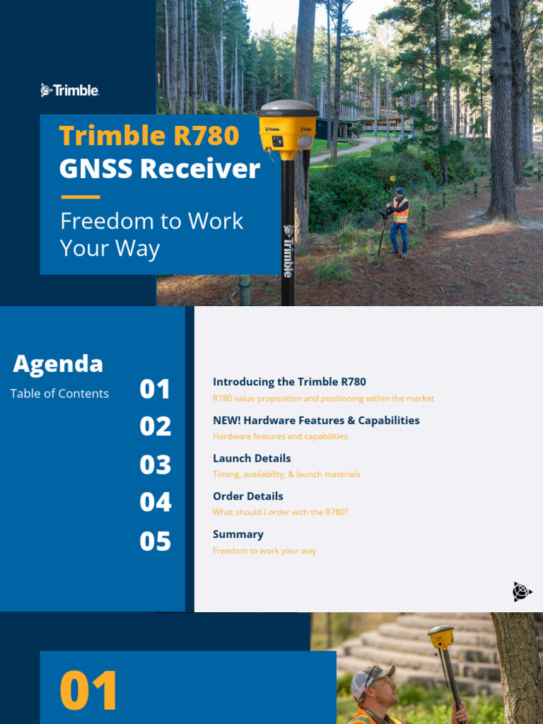 Trimble R780 GNSS Receiver - Distributor Presentation - Jul 2022 | PDF ...