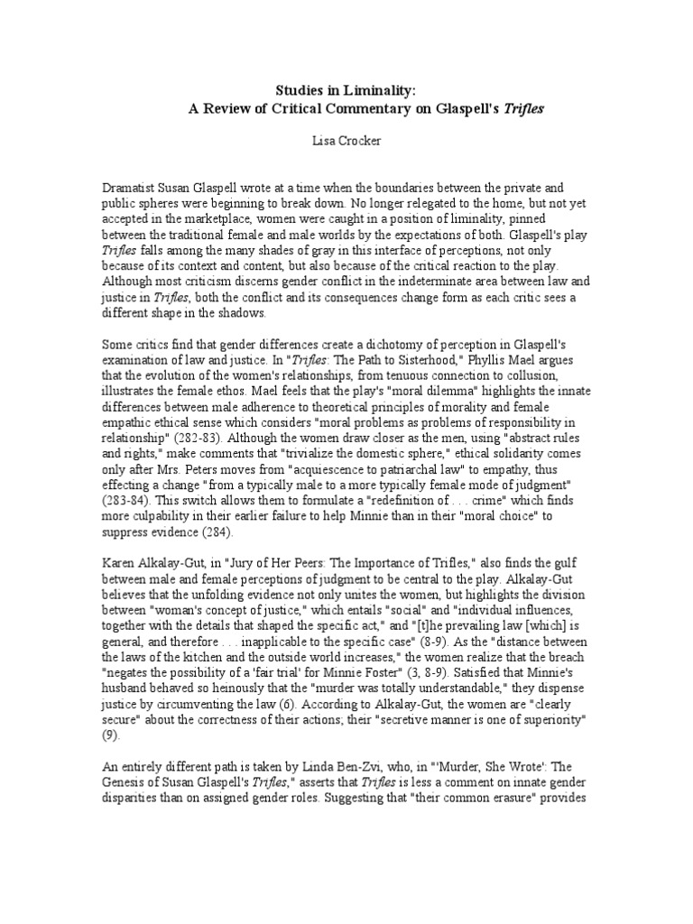 Trifles thesis image