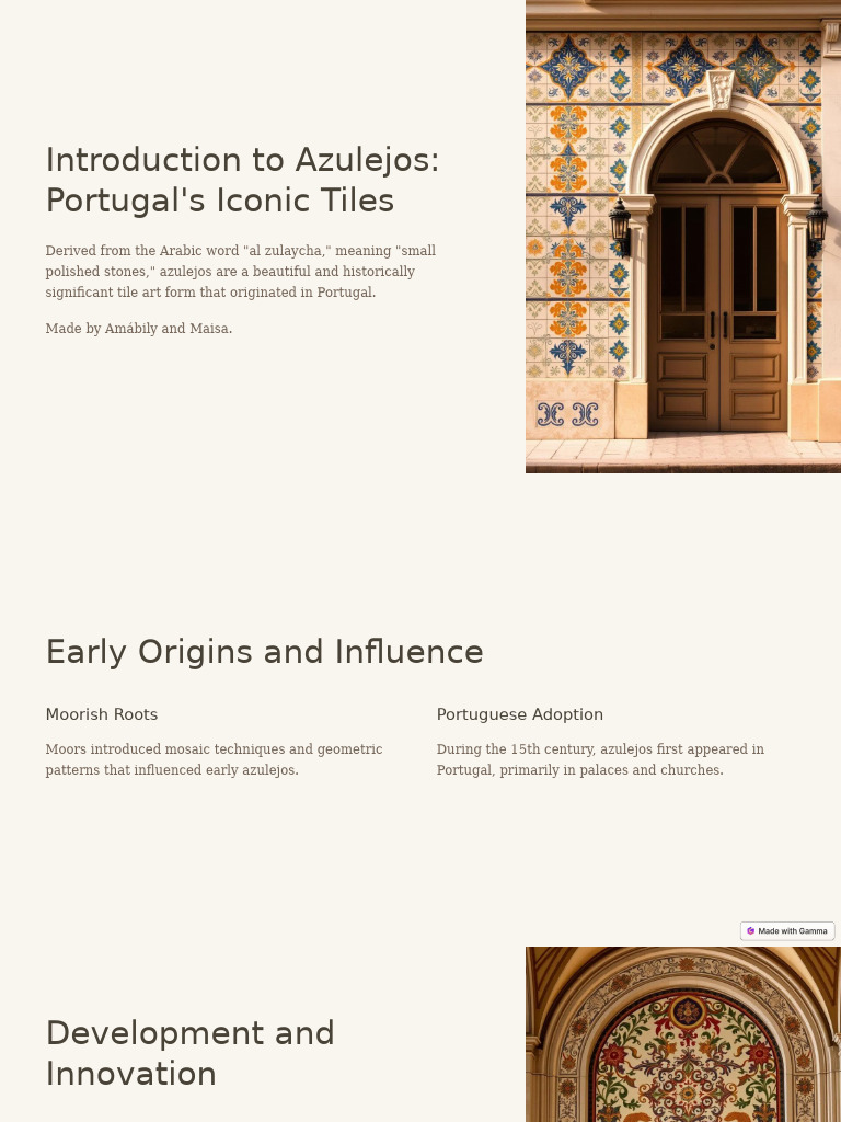 Azulejos: Portugal's Iconic Tile Art | PDF | Architectural Design ...