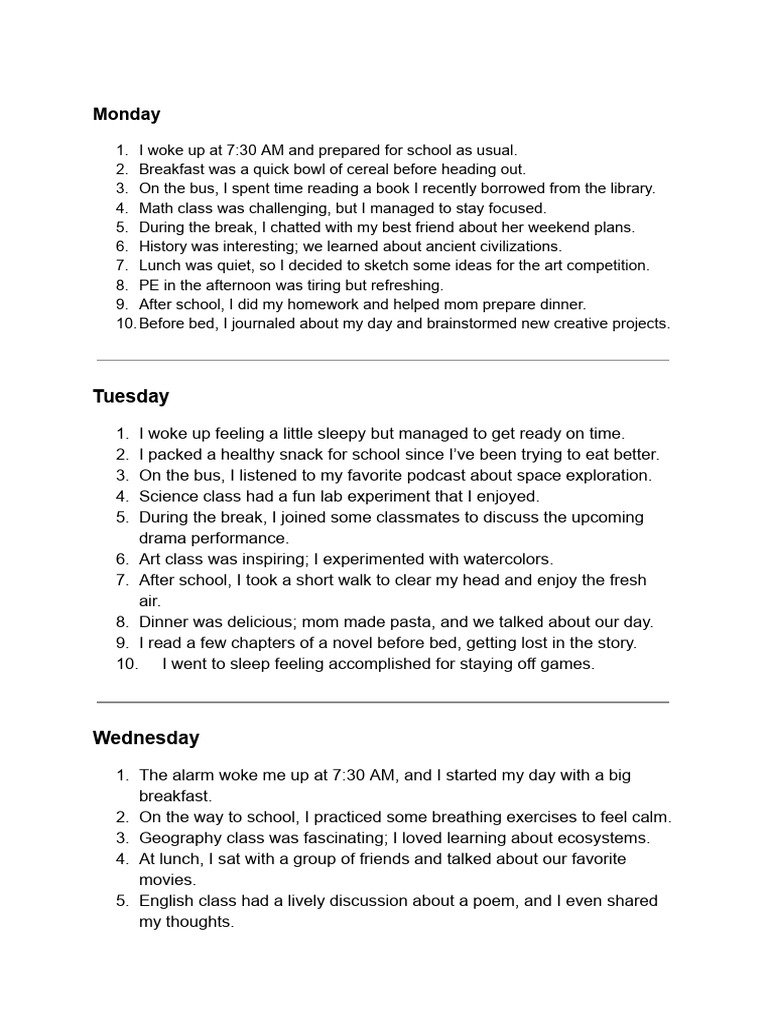 Diary | PDF