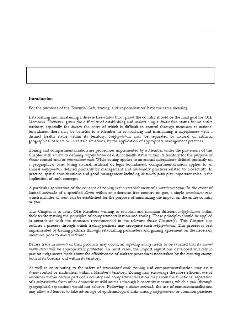 Ia Standards Oie 78 Eu-Position Annex-Xii Zoning-And-Cmp | PDF ...