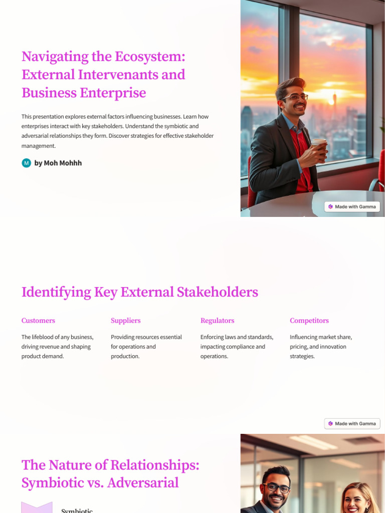Managing External Stakeholder Relations | PDF | Reputation | Sustainability