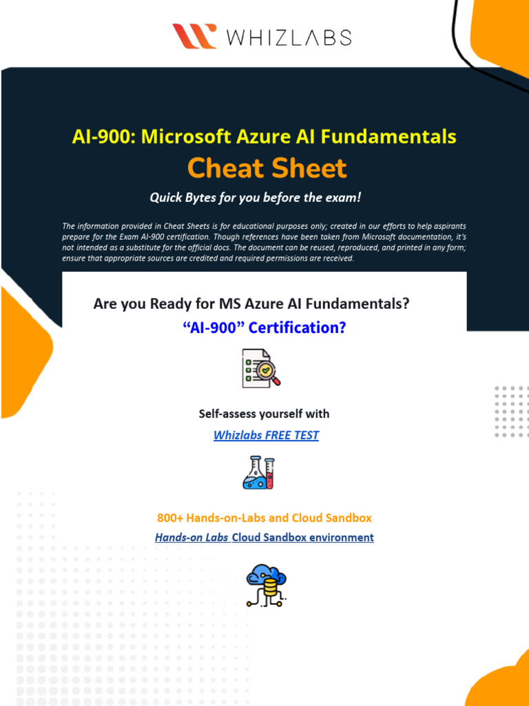 AI-900 Exam Guide: Microsoft Azure AI | PDF | Artificial Intelligence ...